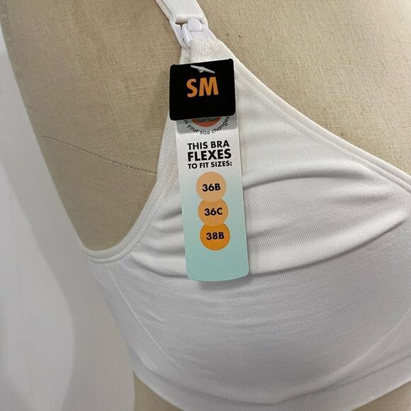 Platex | White Nursing Bra - Picture 2 of 8